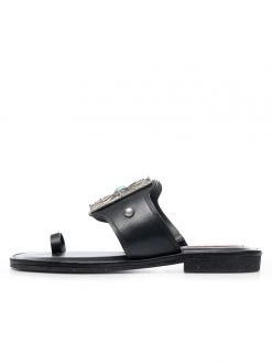 Ali MacGraw Cherokee Vegatable Calf Sandals