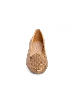Ali MacGraw Exxtra Metallic Nappa Flats