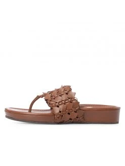 Ali MacGraw Wren Woven Calf Sandals