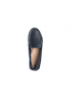Ali MacGraw DRIVING MOCCASINS Drive Tumbled Nappa
