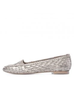 Ali MacGraw Exxtra Metallic Nappa Flats