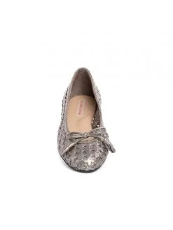 Ali MacGraw Flats Met Metallic Nappa