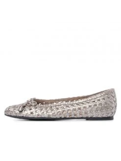 Ali MacGraw Flats Met Metallic Nappa