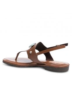 Ali MacGraw Sandals Puebloe Tumbled Calf