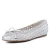 Ali MacGraw Met Metallic Nappa Flats