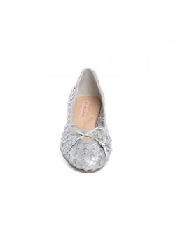 Ali MacGraw Met Metallic Nappa Flats