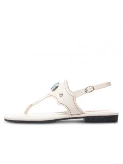 Ali MacGraw Sandals Puebloe Tumbled Calf