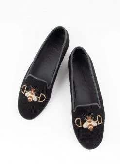 By Paige Needlepoint Loafer In Snaffle Bit Bee
