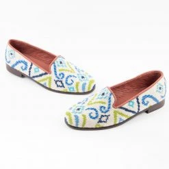 By Paige Needlepoint Loafer In Ikat