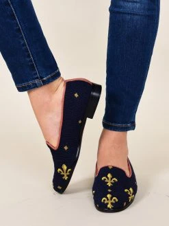 By Paige Needlepoint Loafer Flats