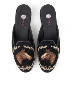 By Paige Casual Needlepoint Mule