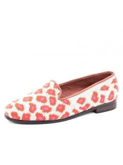 By Paige New Arrivals Needlepoint Loafer In Leopard