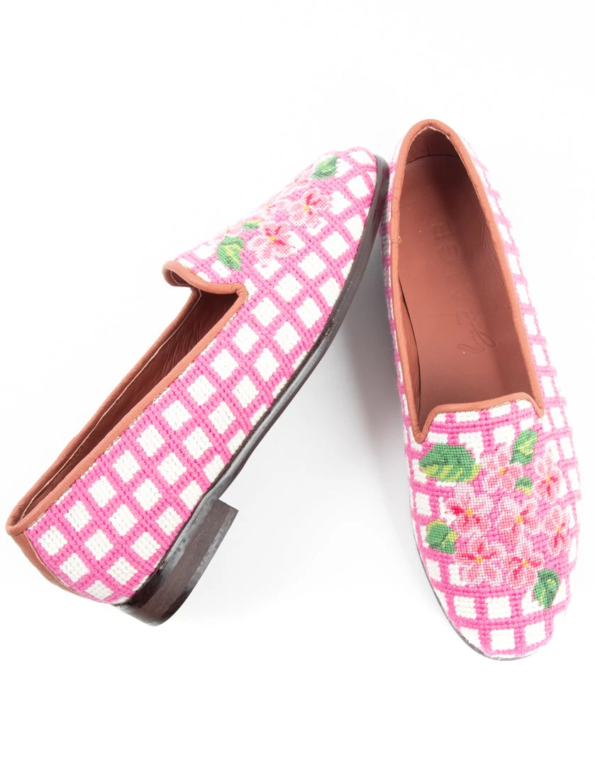 By Paige Needlepoint Loafer In Hydrangea New Arrivals 6 By Paige Needlepoint Loafer In Hydrangea New Arrivals