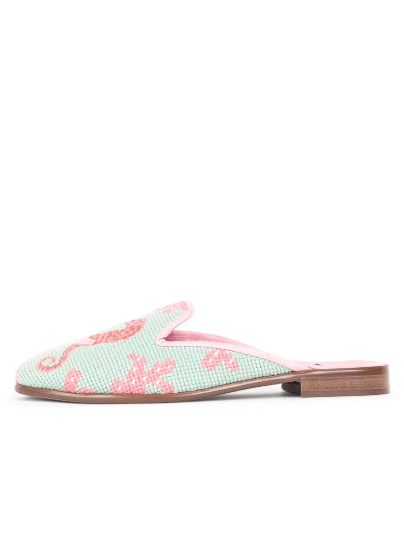 By Paige Needlepoint Mule Casual 5 By Paige Needlepoint Mule Casual