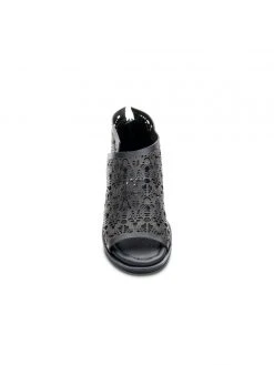 Golo Alexie Laser Cut Peep-Toe Flat