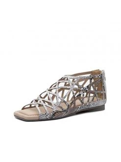 Golo Flats Lazy Snake Print