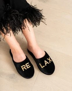 Patricia Green Relax Embroidered Slippers Casual
