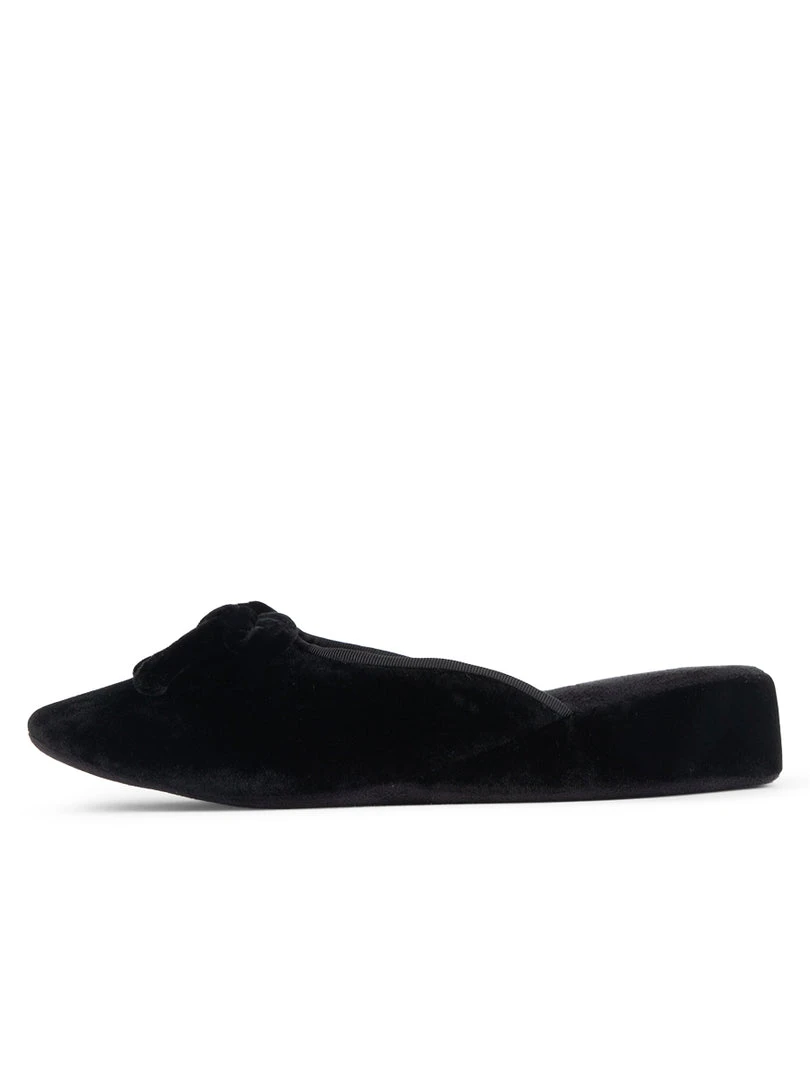 Patricia Green Casual Bardot Velvet Slip-On Slipper 6 Patricia Green Casual Bardot Velvet Slip-On Slipper