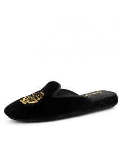 Patricia Green Diana Embroidered Velvet Slipper Flats