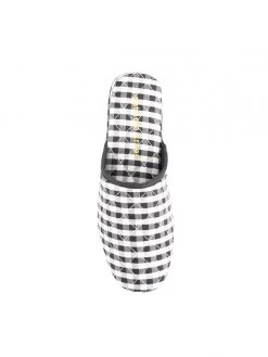 Patricia Green Sari Silk Check Slipper