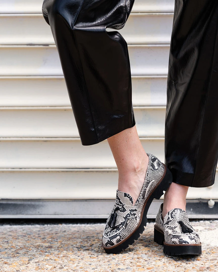 Patricia Green Flats Beckham Tassel Lug Loafer 5 Patricia Green Flats Beckham Tassel Lug Loafer