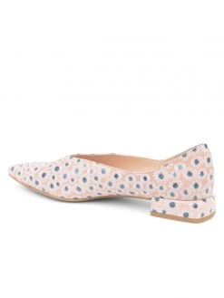 Patricia Green Casual Daisy Pointed Toe Leather Flat
