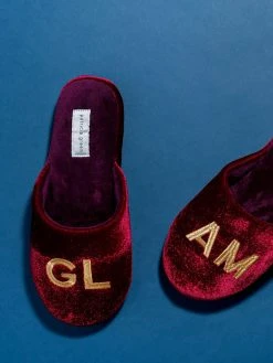 Patricia Green Slippers Glam Embroidered Slipper