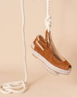 Patricia Green New Arrivals Piper Peep-Toe Slingback Espadrille