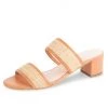 Patricia Green Florence Raffia Block Heeled Sandal New Arrivals