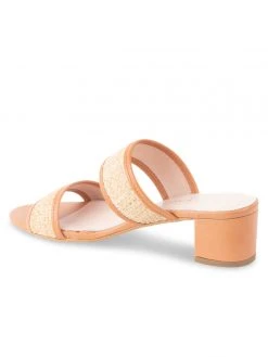 Patricia Green Florence Raffia Block Heeled Sandal New Arrivals