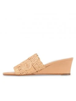 Patricia Green New Arrivals Siesta Swirled Raffia Wedge