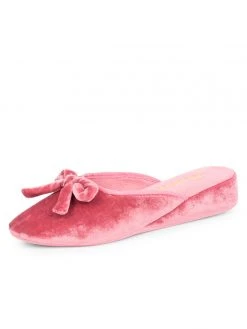 Patricia Green Casual Bardot Velvet Slip-On Slipper
