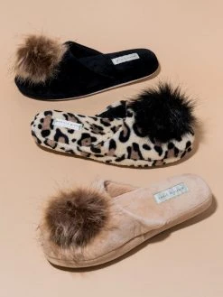 Patricia Green Daisy Pouf Slipper Flats