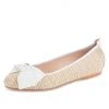 Patricia Green New Arrivals St. Tropez Raffia Ballet Flat