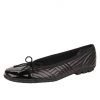 Paul Mayer Flats Crush Quilted Leather Ballet Flat