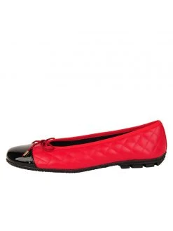 Paul Mayer Cozy Quilted Leather Ballet Flat Flats