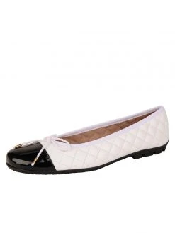 Paul Mayer Cozy Quilted Leather Ballet Flat