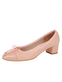 Paul Mayer Flame Block Heel Pumps