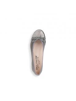Paul Mayer Brill Studded Lug Sole Ballet Flats