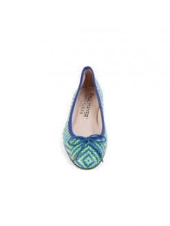 Paul Mayer Luxe Geometric Ballet Flat