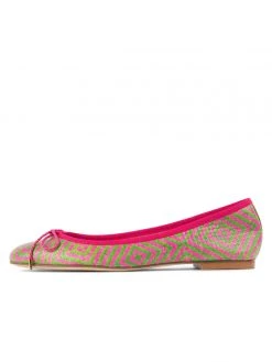 Paul Mayer New Arrivals Luxe Geometric Ballet Flat