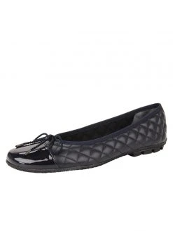 Paul Mayer Cozy Quilted Leather Ballet Flat