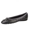 Paul Mayer Casual Best Quilted Leather Ballet Flat