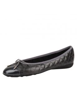 Paul Mayer Casual Best Quilted Leather Ballet Flat