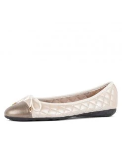 Paul Mayer New Arrivals Best Quilted Leather Ballet Flat
