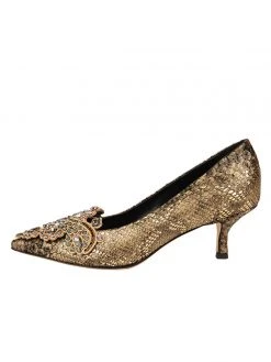 Something Bleu Nolita Embellished Pointed Toe Pump Evening