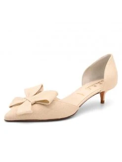 Something Bleu Evening Cliff D'Orsay Kitten Heel