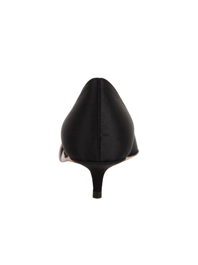 Something Bleu Bo Pointed Toe Kitten Heel 4 Something Bleu Bo Pointed Toe Kitten Heel