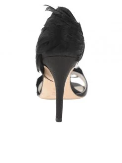 Something Bleu Bridal Hammond Feather Pump