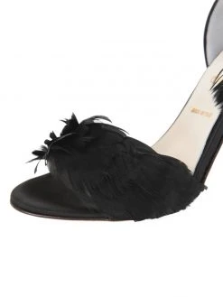 Something Bleu Bridal Hammond Feather Pump